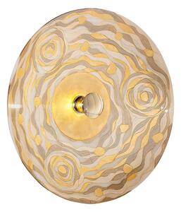 Kolarz 0415.61XL.3.Ch - Nástěnné svítidlo LUNA 1xE27/100W/230V 24K zlato