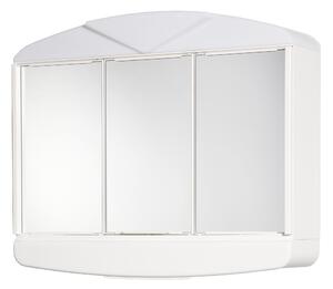 Jokey Plastik JOKEY Arcade bílá zrcadlová skříňka plastová 184113420-0110