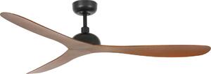 FARO 33447WT - Stropní ventilátor GOTLAND L hnědá/černá pr. 132 cm WT + DO