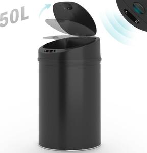Jago automatický odpadkový koš, 50 L, černý