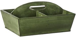 Dřevěný box s přihrádkami Green