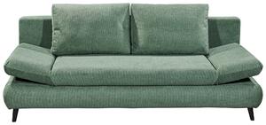 ROZKLÁDACÍ POHOVKA, textil, kompozitní dřevo, zelená MID.YOU - Rozkládací pohovky, Online Only