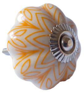 Porcelánová nábytková úchytka Provence