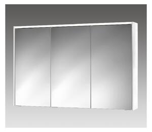 Jokey Plastik JOKEY KHX 120 dřevěný dekor-bílá zrcadlová skříňka MDF 251013220-0111