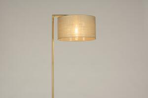 Stojací designová lampa Pallas Gold and Taupe (LMD)