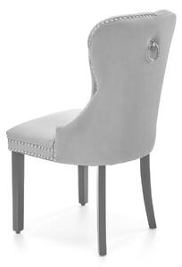 Židle Charlotte šedá/černá