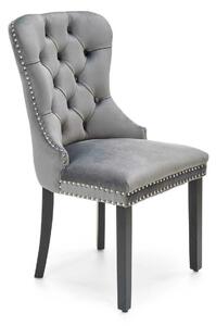 Židle Charlotte šedá/černá