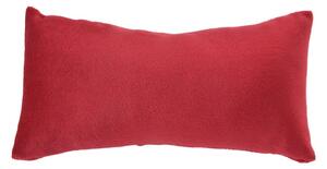 Červený chlupatý polštář Velvet na náramky – 13x7 cm