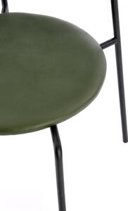 Židle Lander zelená/ ratan
