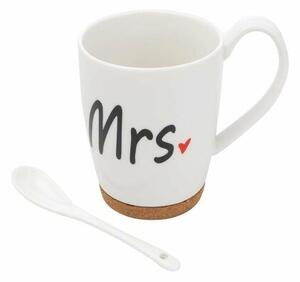 Florina Porcelánový hrnek Mrs., 320 ml