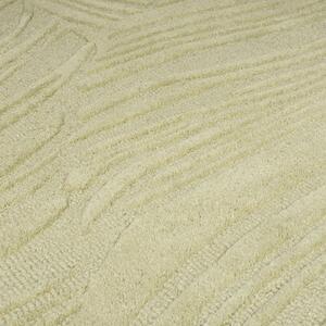 Zelený vlněný kulatý koberec ø 160 cm Lino Leaf – Flair Rugs