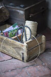 Dřevěný box s přihrádkami Brick mould