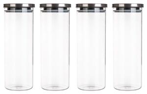 Dóza skleněná FREIA 1800 ml, s víčkem