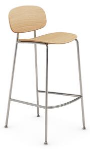INFINITI - Barová židle TONDINA - dřevěná