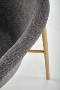 Židle Mathilde šedá