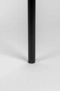 Černý ratanový kulatý konferenční stolek ø 60 cm Spike - Zuiver