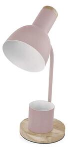 Stolní lampa POPPY 1xE27/25W/230V růžová