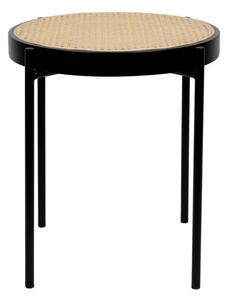 Ratanový kulatý odkládací stolek ø 50 cm Spike - Zuiver
