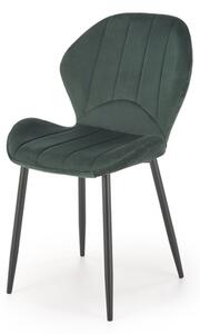 Halmar jídelní židle K538 + barevné provedení tmavě zelená