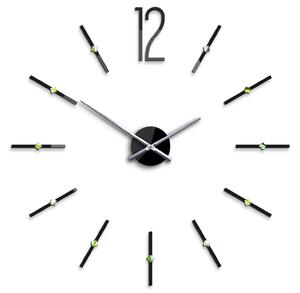 ModernClock 3D nalepovací hodiny Sofia černé