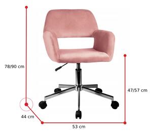 Kancelářská židle FD-22, 53x78-90x57, zelená