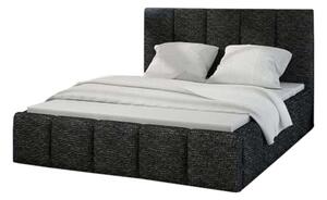 Čalouněná postel EDVIGE + Matrace s roštem HELVETIA 140x200, 140x200, berlin02