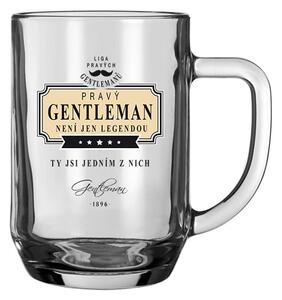 LPG Pivní sklenice Gentleman legenda