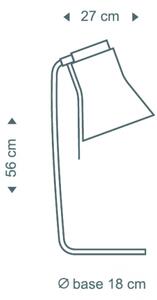 Petite 4620, Provedení bílá Secto Design