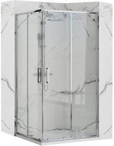 Rea Punto sprchový kout 90x90 cm čtvercový chrom lesk/průhledné sklo REA-K0867