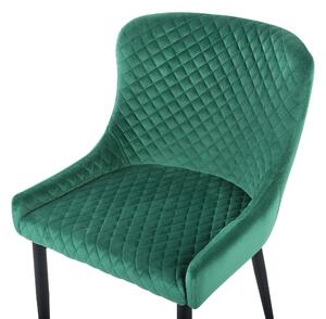 Set 2ks. jídelních židlí Soho (zelená). 1010071