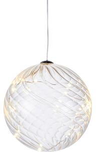 Světelná LED dekorace Sirius Wave Ball, Ø 13 cm