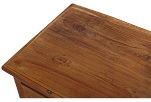 Noční stolek z teakového dřeva, 49x40x70cm (5F)