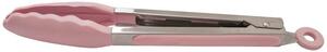 Kovové obracecí kleště růžové 27,5 cm (ISABELLE ROSE)