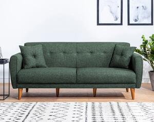 Atelier del Sofa 3-místná pohovka Aria - Green, Zelená