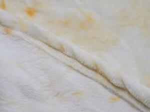 Mikroplyšová deka TORTILLA krémová