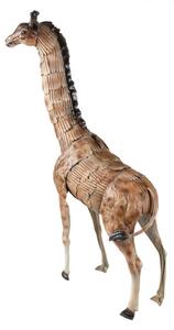 Dekorativní soška žirafy – 37x14x59 cm