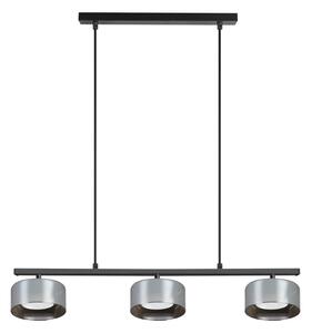 Brilagi - LED Lustr na lanku AURA LUX 3xGX53/30W/230V černá/kouřová