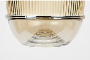 Závěsné svítidlo ve zlaté barvě se skleněným stínítkem ø 12 cm Robin - White Label