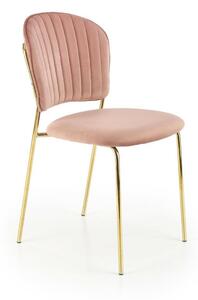 Židle Rachel růžová