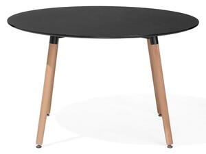 Jídelní stůl Bono 120 (pro 4 osoby) (černá). 1010119