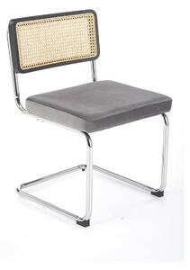 Židle Nelson přírodní/šedá
