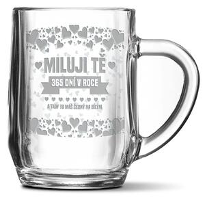 Sablio Půllitr Miluji Tě 365 dní v roce: 0,5