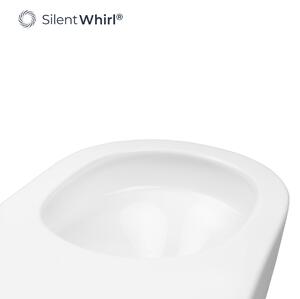 Oltens Hamnes Stille záchodová mísa závěsná Bez oplachového kruhu bílá 42021000