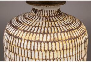 Béžová stolní lampa s lněným stínidlem Russel - Dutchbone