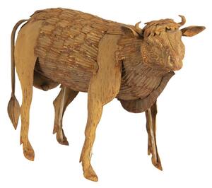 Kovová dekorace kráva – 42x18x35 cm