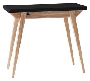 Přírodní konzolový stolek s černou deskou 45x90 cm Envelope – Ragaba