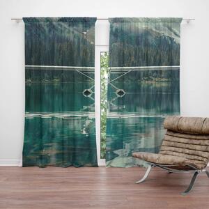 Sablio Závěs Hydroplán na horském jezeře: 2ks 140x250cm