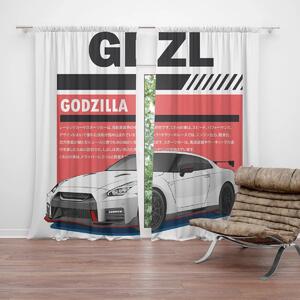 Sablio Závěs Nissan GTR 35 Godzilla: 2ks 140x250cm