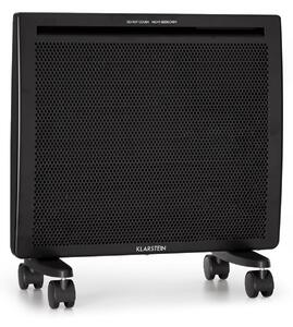 Klarstein Hot Spot Slimcurve Double Wave, konvektor, 2 v 1 ohřívač, 1000 W, týdenní časovač, černý