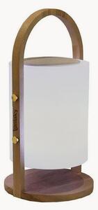 Přenosná interiérová/exteriérová stolní LED lampa's bluetooth reproduktorem a baterií Woody